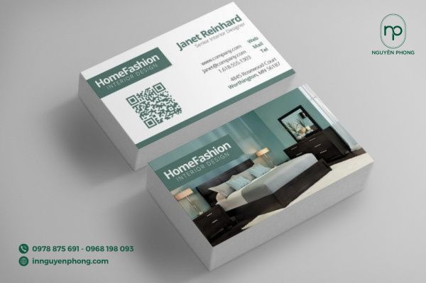 Tại sao dân thiết kế nội thất nên in card visit nội thất ấn tượng?